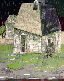 Franciszek Bunsch - Dom w deszczu
