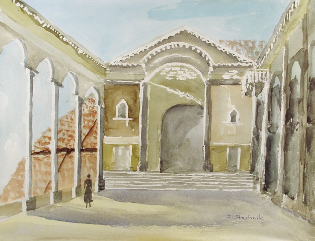 Józef  Stachnik - Chorwacja - Pałac Dioklecjana