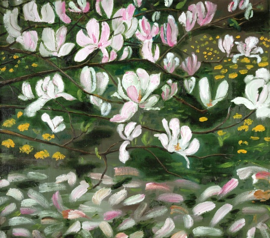 Anna Schumacher - Duża magnolia